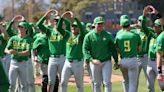 Kevin Seitter pitches the Ducks into the Super Regionals