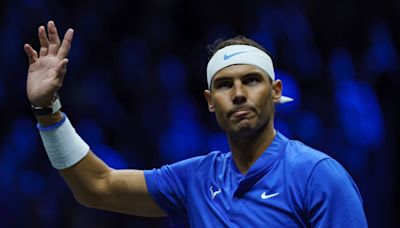 A disappointed Rafael Nadal withdraws from Laver Cup over fitness worries