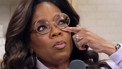 Oprah Winfrey fights back tears as she makes emotional confession on lifelong battle