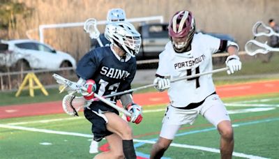 Purcell nets five goals as undefeated Portsmouth holds off St. Thomas in D2 boys lacrosse