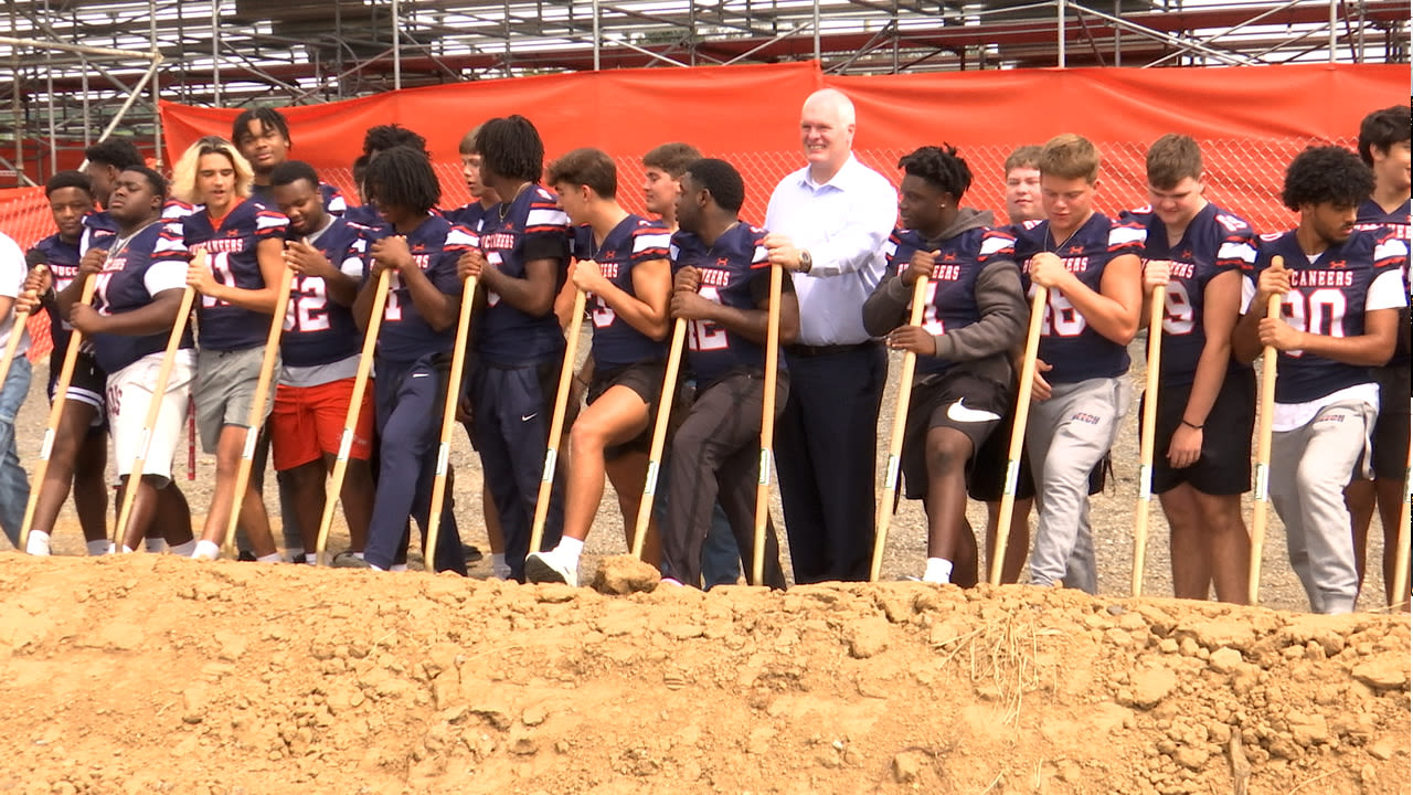 Sumner County Schools break ground on stadium upgrades following debates, budget delays