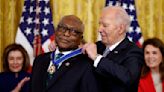 Biden awards ally Clyburn, longtime No. 3 U.S. House Dem, highest civilian honor