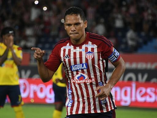 Carlos Bacca y la buena noticia sobre su futuro en Junior: ¿por cuántos años renovó?