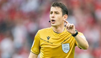 Who is the referee for England vs Switzerland?