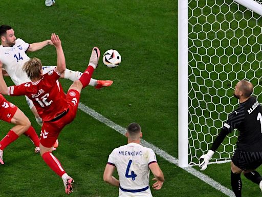 Denmark advance to last 16 at Euro 2024 after 0-0 draw with Serbia