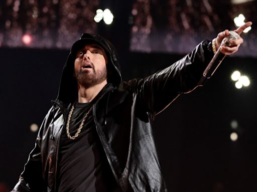 Eminem hints at a new music release this month