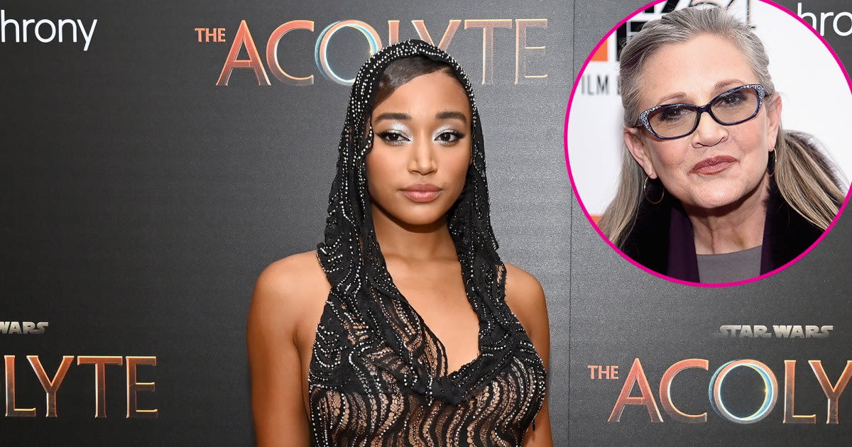 The Acolyte's Amandla Stenberg Reflects on Carrie Fisher's Legacy