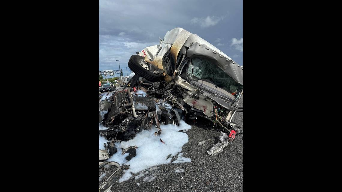 Eastbound lanes of I-595 in Broward reopen after a tanker crash near University Drive