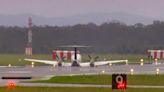 Un avión con tres personas a bordo aterrizó sin tren de aterrizaje en un aeropuerto australiano