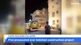 5 People Prosecuted Over Building Collapse in Taipei City - TaiwanPlus News