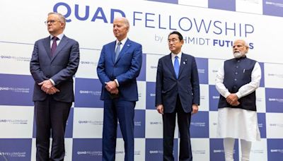 Biden aims to put final stamp on Quad partnership with hometown summit