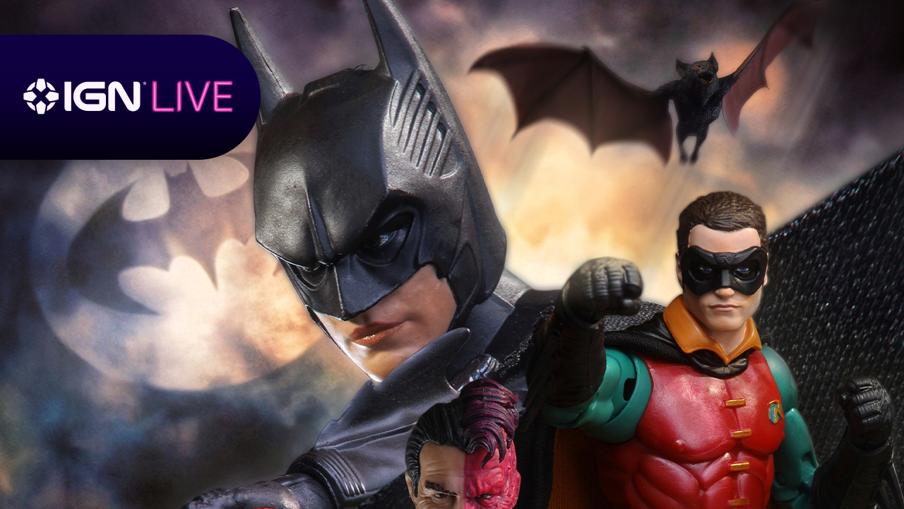 New Batman Forever Figures Revealed at IGN Live 2024, Delivering Dark Knight Nostalgia - IGN