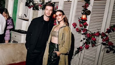 Patrick Schwarzenegger and Barbara Palvin Toast Emporio Armani's Spring 2024 Collection Launch