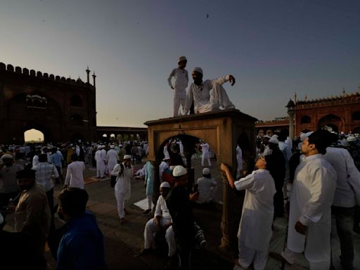 Muslims in Asia celebrate Eid al-Adha with sacrifice festival and traditional feast