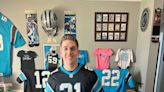Is this Panthers fan’s jersey collection ‘cursed’? It sure caught some players’ attention