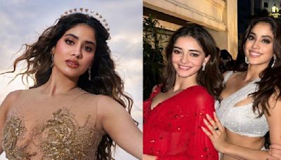 Janhvi Kapoor recalls having 7 plates of cheesecake at Anant Ambani and Radhika Merchant’s wedding; refused to share with Ananya Panday