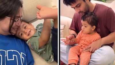 Dipika Kakar and Shoaib Ibrahim spend some fun and relaxing time with son Ruhaan, see cute video