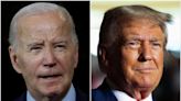 Trump and Biden tied in hypothetical 2024 rematch, poll finds