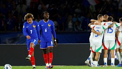 Con una asistencia de Retegui, Italia se lo dio vuelta a la Francia de Mbappé y ganó 3 a 1