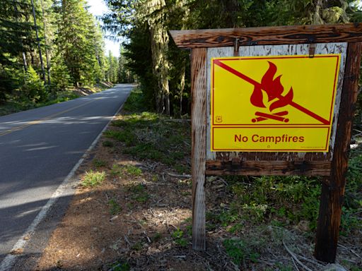 Willamette National Forest bans campfires, open flames due to heat, lightning forecast