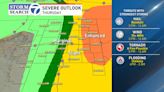 WEATHER ALERT DAY THURSDAY: Large hail, damaging winds and tornadoes possible