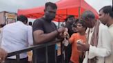 Karnataka news: People line up to get free alcohol at BJP MP K Sudhakar’s party | Watch | Today News