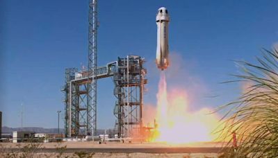 Blue Origin launches six tourists to the edge of space after nearly two-year hiatus