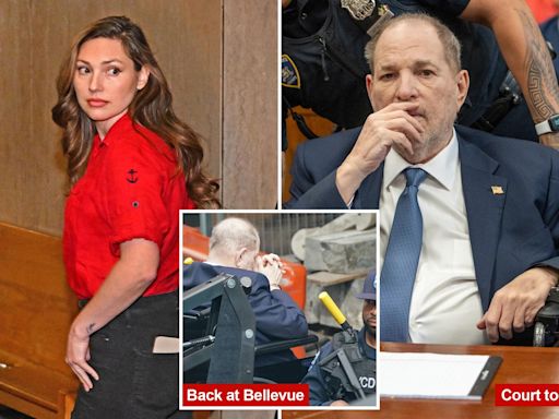 Decrepit Harvey Weinstein appears in NY court handcuffed to wheelchair — as prosecutors say they’ll be ready to re-try him for rape before 2025