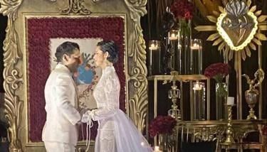 Boda de Ángela Aguilar y Christian Nodal: salen a la luz las primeras fotos del evento