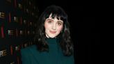 Natalia Dyer Wears Striking Emerald Short-Suit and Strappy Gold Heels to ‘Stranger Things’ Event