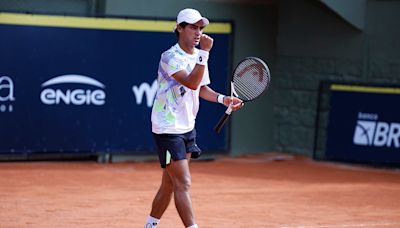 Rodrigues supera Boscardin e joga sua 1ª semi de ITF aos 18 - TenisBrasil