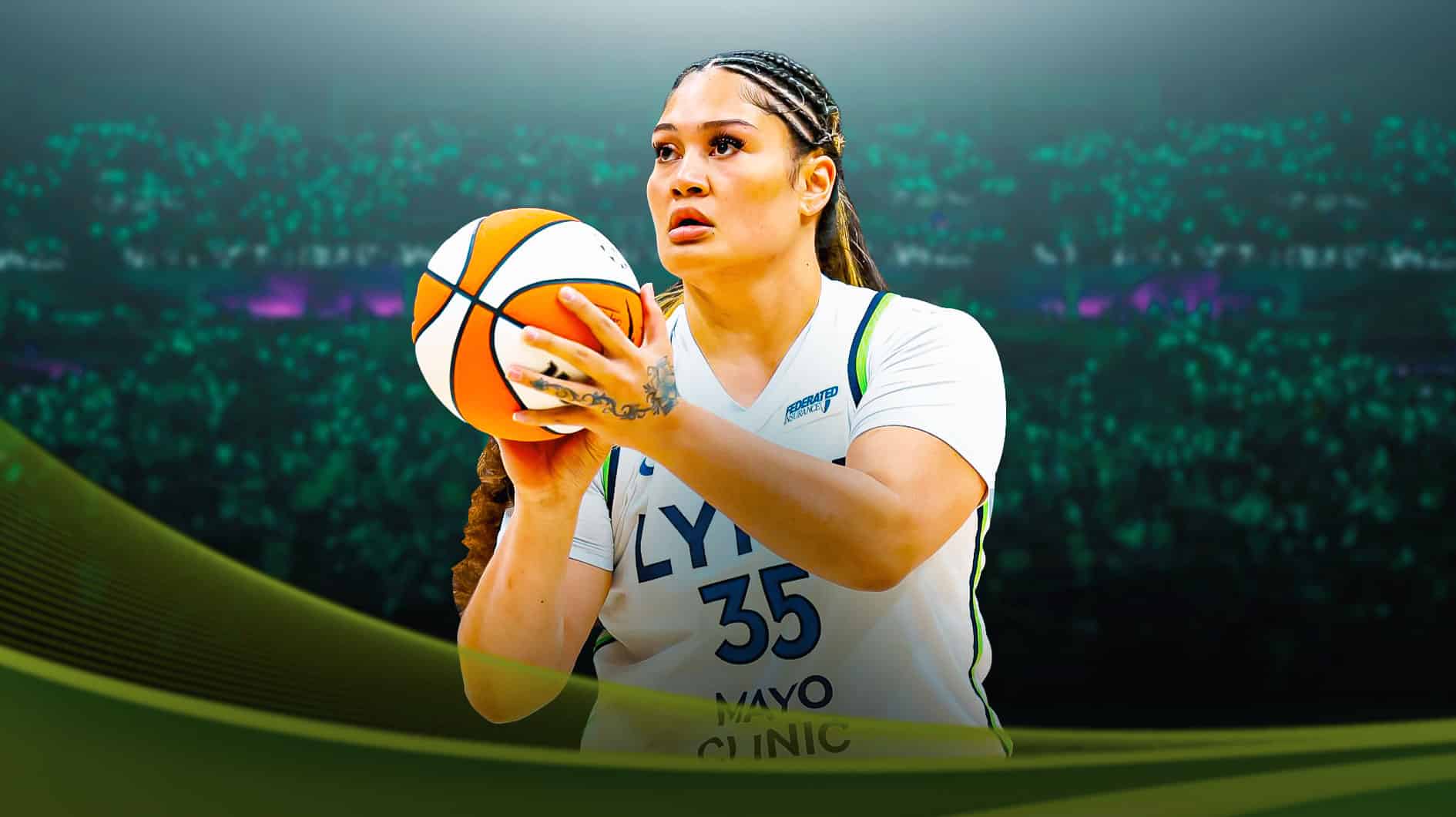 How Lynx's Alissa Pili is adjusting to WNBA rookie season [Exclusive]