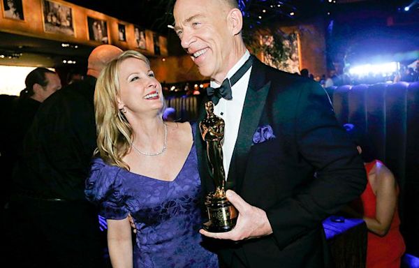 J.K. Simmons Squealed 'Like a 4-Year-Old' After Failing a 'Smooth' Move When He Met Wife Michelle (Exclusive)