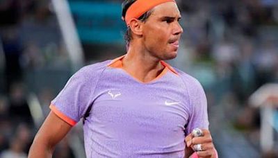 Rafael Nadal avanza en Madrid