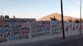 El mural de los ‘Caballitos’, obra de Juan N. Rivas, en el Camino de los Picones, fue borrado por el Ayuntamiento, sin permiso del propietario del muro