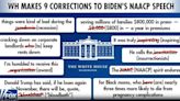 White House makes nine corrections to Biden’s NAACP speech | News/Talk 1130 WISN | The Jay Weber Show