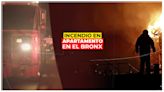 64 personas sin hogar tras incendio en edificio del Bronx