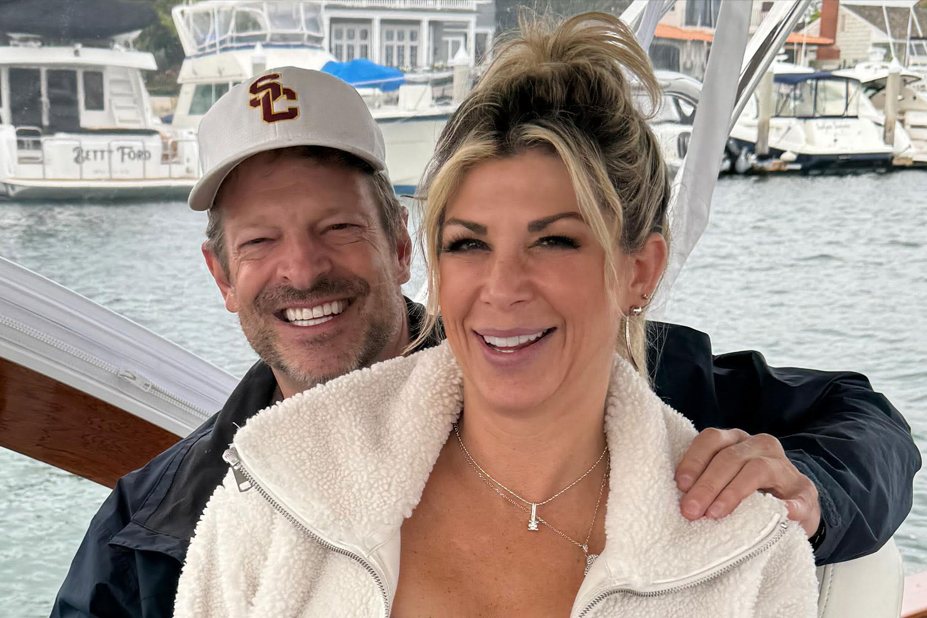 Alexis Bellino Says She and John Janssen Are "Meant to Be" During Romantic Trip in England