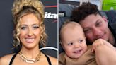 Brittany Mahomes Posts Pics of Her ‘Hottttttt Hubby’ Patrick Adorably Cuddling with Their Son Bronze