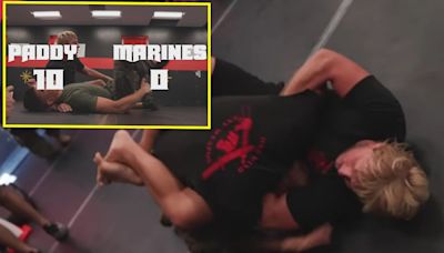 Pimblett tapped out 10 Marines with submission skills he showcased at UFC 304