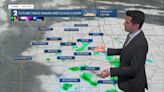 Rain showers today; heavier rain and storms on Thursday