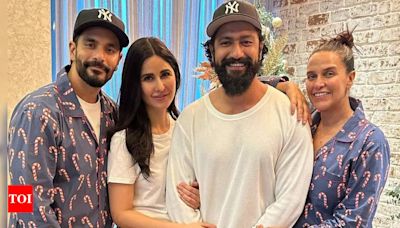 Neha Dhupia opens up about Vicky Kaushal's 'dad' avatar: 'He scores high in paternal skills' | Hindi Movie News - Times of India