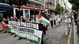 Cientos de personas piden en Oviedo el alto el fuego en Gaza