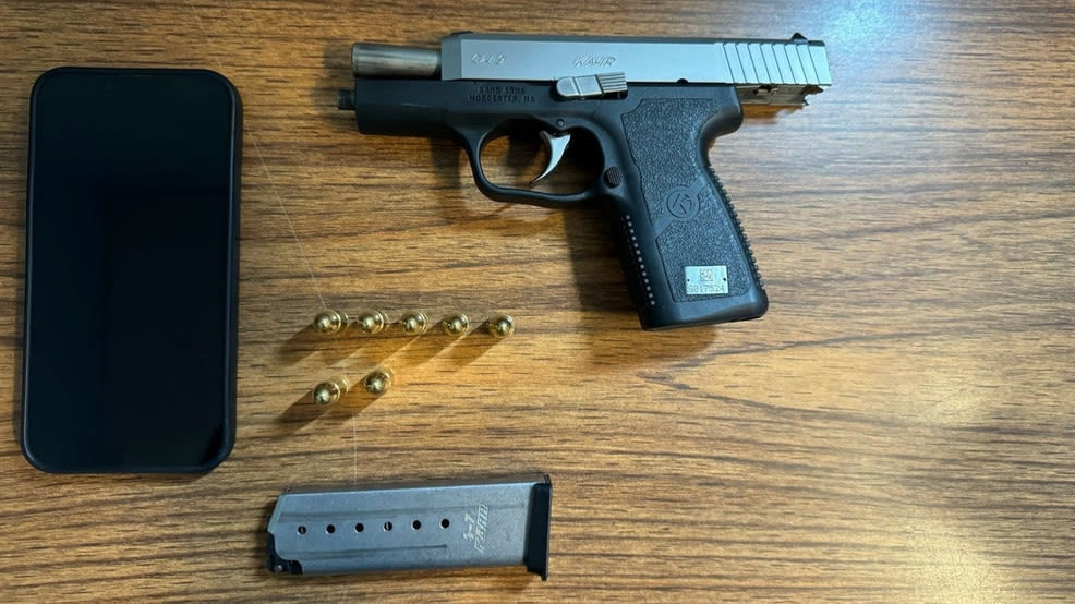 Man arrested with handgun during traffic stop in southeast Baltimore