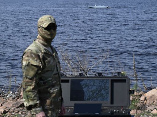 Ukraine's naval drones target Russian Black Sea fleet's new hideout