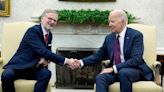 Biden hosts Czech leader at White House to promote Ukraine aid amid holdup in Congress