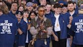 Pharrell at Louis Vuitton celebrates the diversity of human skin in Paris UNESCO show