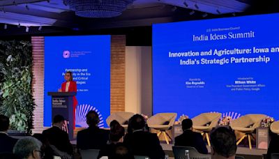 Gov. Kim Reynolds kicks off India trade mission with keynote address in Delhi