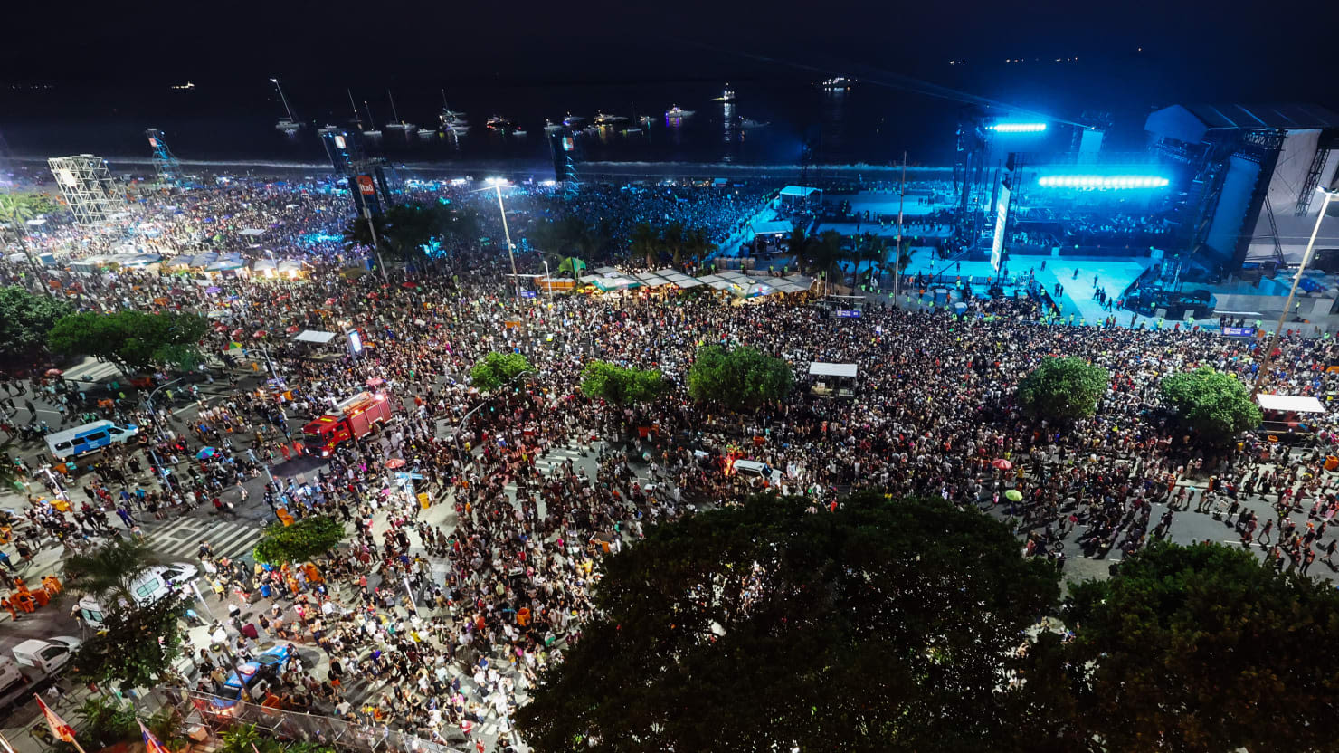 Madonna Draws Whopping 1.6 Million to Copacabana Beach for Free Concert