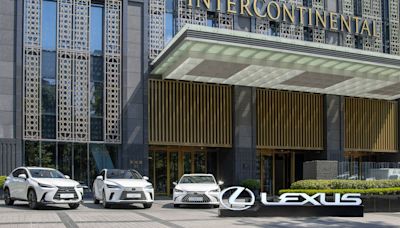 Lexus攜手高雄洲際酒店推出8月限定試駕住房專案